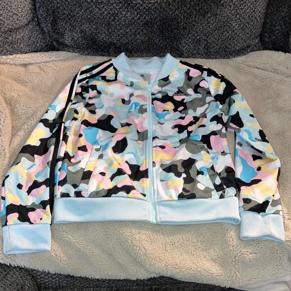 🔹4 for $30 Adidas Track Jacket, Youth Medium - Picture 1 of 8